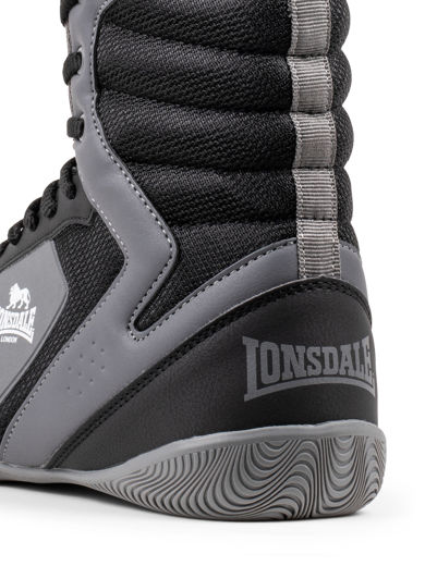 Εικόνα για Μποτάκια Πυγμαγίας HESKIN LONSDALE Black/Grey 4
