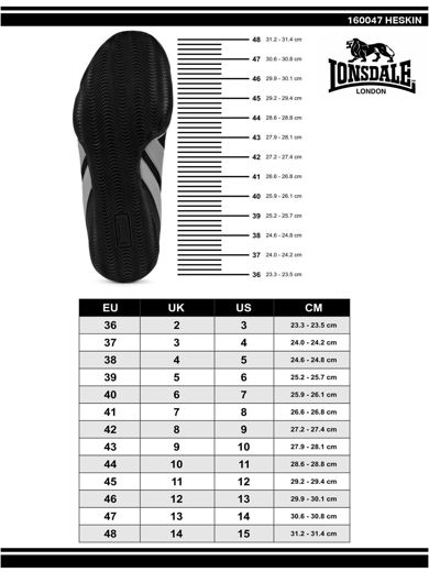 Εικόνα για Μποτάκια Πυγμαγίας HESKIN LONSDALE Black/Grey 5
