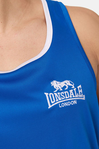 Εικόνα για Ανδρική Αμάνικη Προπόνησης AMATEUR SINGLET LONSDALE Blue 1