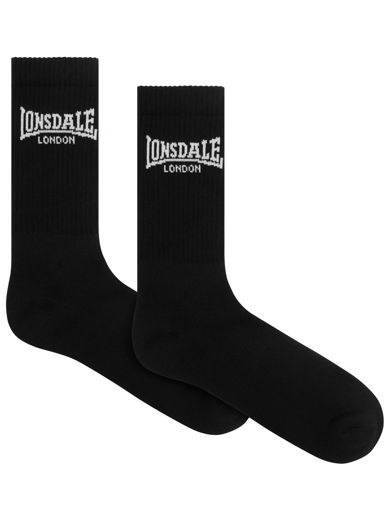 Εικόνα για Unisex Κάλτσες (6 Pack) GILBERT LONSDALE Black 2