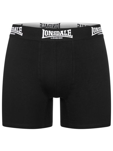 Εικόνα για Μποξεράκια (4 Pack) WEST CHALLOW LONSDALE Black 2