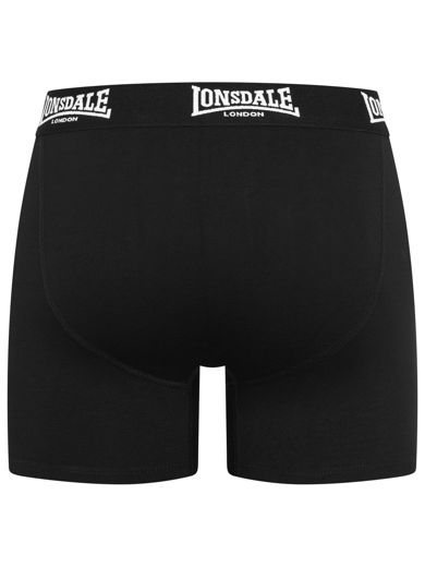 Εικόνα για Μποξεράκια (4 Pack) WEST CHALLOW LONSDALE Black 3