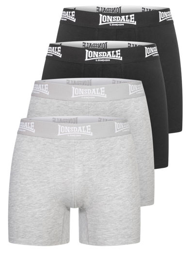 Εικόνα για Μποξεράκια (4 Pack) EAST CHALLOW LONSDALE Grey/Black 0
