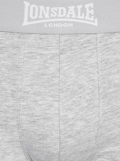 Εικόνα για Μποξεράκια (4 Pack) EAST CHALLOW LONSDALE Grey/Black 2