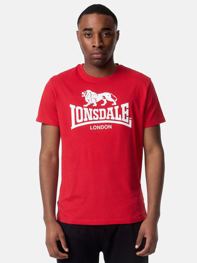 Εικόνα για ST.ERNEY - ΑΝΔΡΙΚΟ TSHIRT LONSDALE RED 0