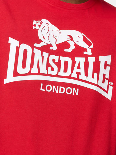 Εικόνα για ST.ERNEY - ΑΝΔΡΙΚΟ TSHIRT LONSDALE RED 1