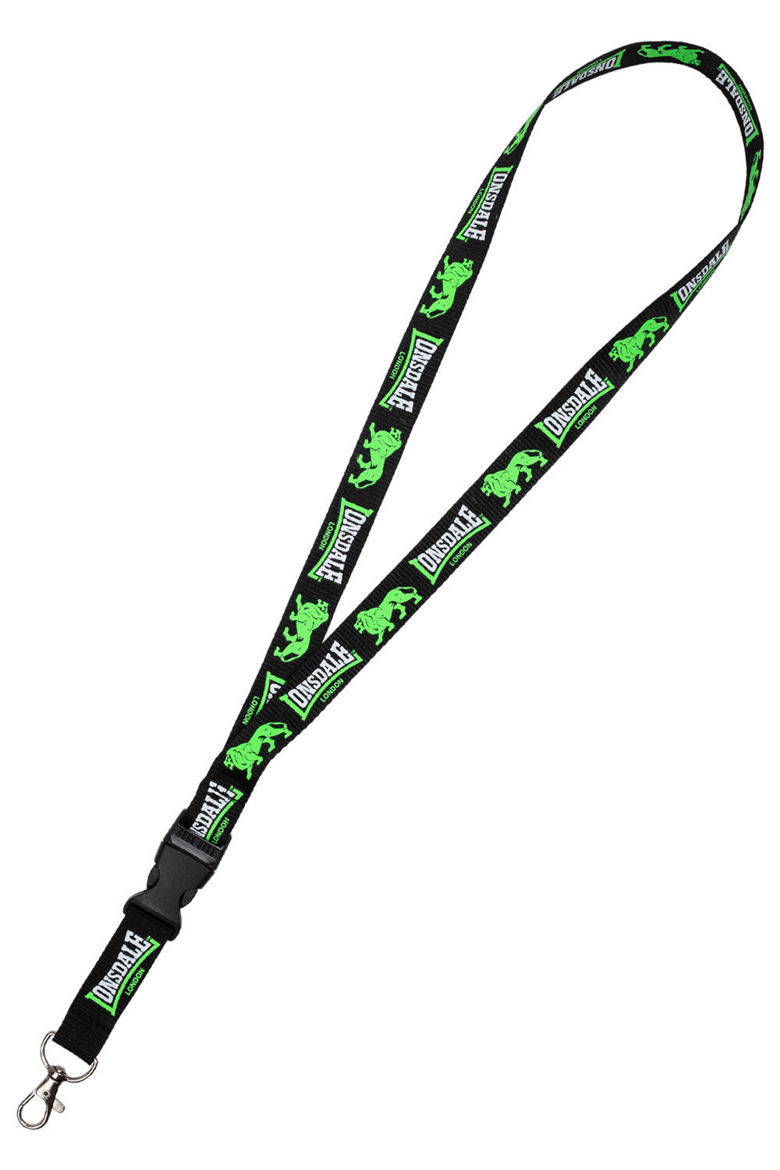 Εικόνα για Κορδόνι Λαιμού (Lanyard) PEMBURY LONSDALE Black/Neon Green