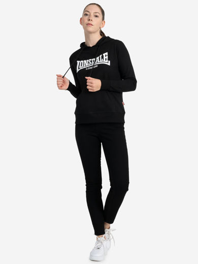 Εικόνα για Γυναικείο Φούτερ FLOOKBURGH LONSDALE Black 3