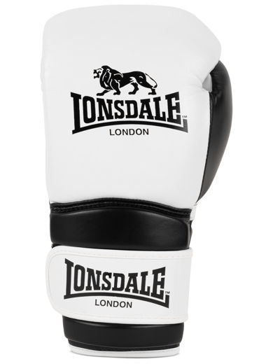 Εικόνα για Δερμάτινα Γάντια Πυγμαχίας BARFORD LONSDALE White 1