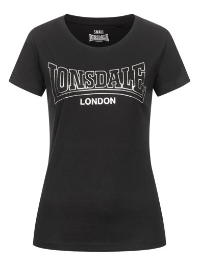 Εικόνα για Γυναικείο T-Shirt ROWRAH LONSDALE Black 1