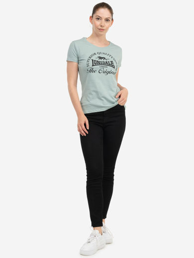 Εικόνα για Γυναικείο T-Shirt ROWRAH LONSDALE Mint 2