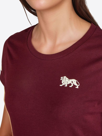 Εικόνα για Γυναικείο T-Shirt CORTON LONSDALE Oxblood 1