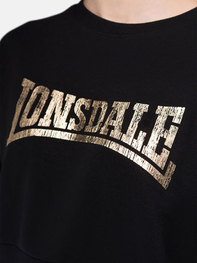 Εικόνα για Γυναικείο Cropped Φούτερ CULBOKIE LONSDALE Black 3