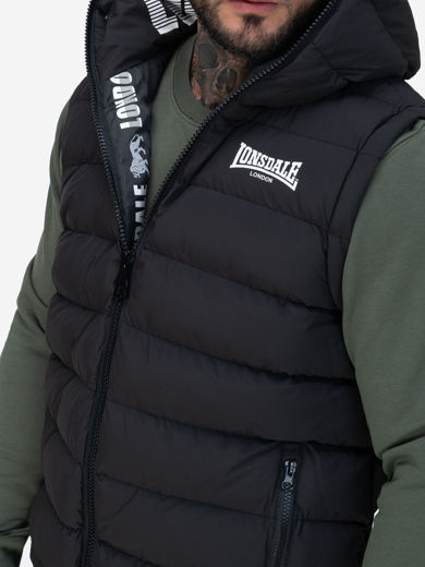 Εικόνα για Ανδρικό Αμάνικο Μπουφάν LYDFORD LONSDALE Black 1