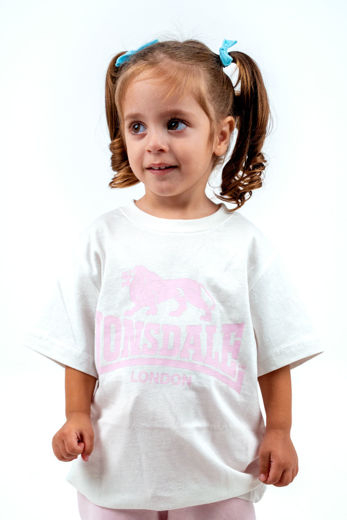 Εικόνα για Παιδικό T-Shirt LYNN JUNIOR LONSDALE White 2