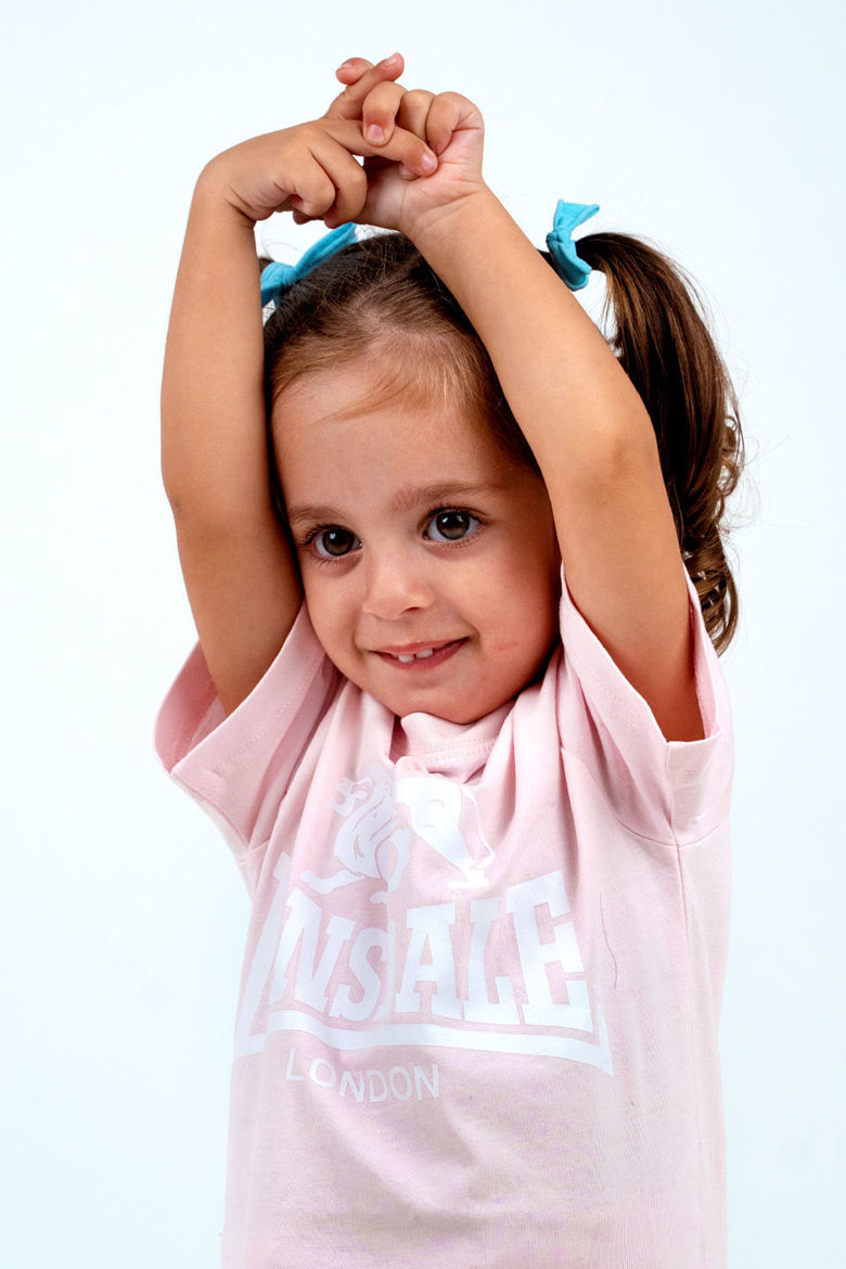 Εικόνα για Παιδικό T-Shirt LYNN JUNIOR LONSDALE Pastel Rose