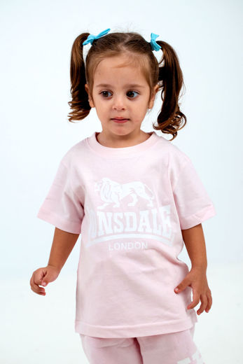 Εικόνα για Παιδικό T-Shirt LYNN JUNIOR LONSDALE Pastel Rose 3