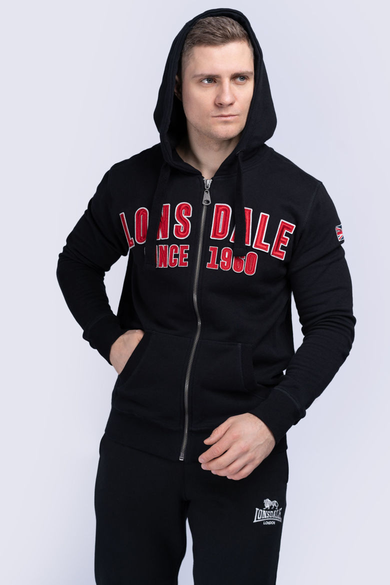 Εικόνα για Ανδρική Ζακέτα PAIGNTON LONSDALE Black