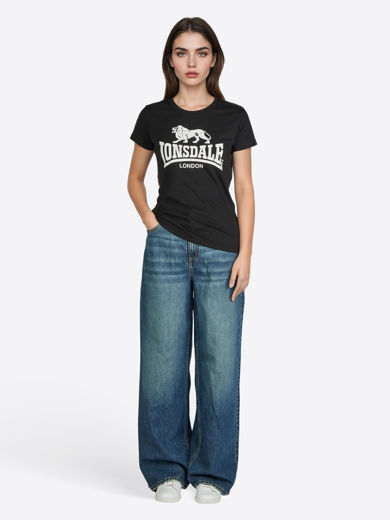 Εικόνα για Γυναικείο T-Shirt NASH LONSDALE Black 1