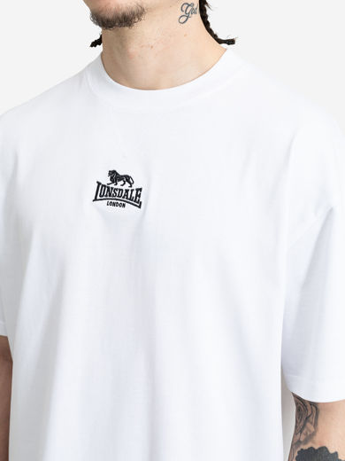 Εικόνα για Ανδρικό T-Shirt Oversized NEW BEWICK LONSDALE White 2