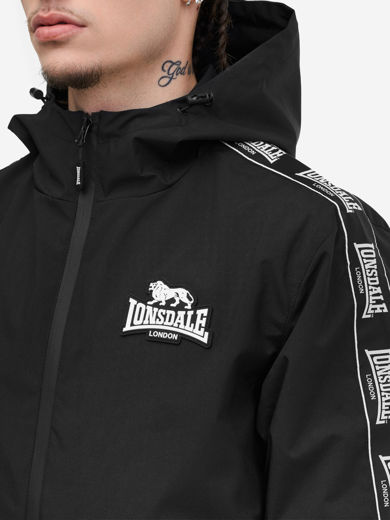 Εικόνα για Ανδρικό Μπουφάν OUSTON LONSDALE Black 2