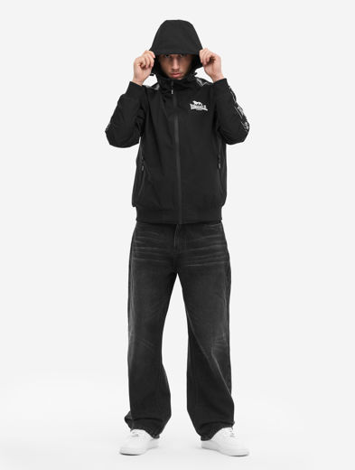 Εικόνα για Ανδρικό Μπουφάν OUSTON LONSDALE Black 3