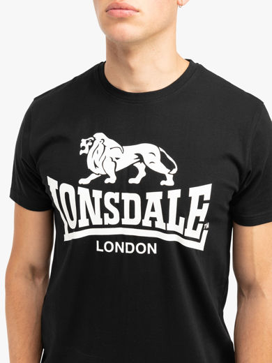 Εικόνα για Ανδρικό T-Shirt KELSO LONSDALE Black 1