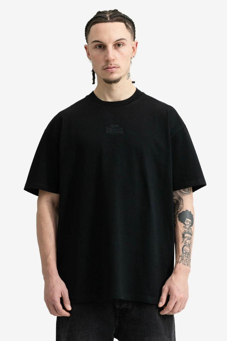 Εικόνα για Ανδρικό T-Shirt Oversized NEW BEWICK LONSDALE Black