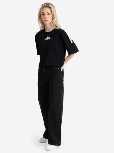 Εικόνα για Γυναικείο Crop Top Oversized WANDYLAW LONSDALE Black 1