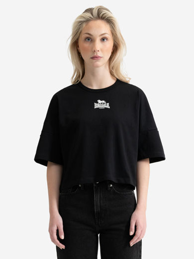 Εικόνα για Γυναικείο Crop Top Oversized WANDYLAW LONSDALE Black 2