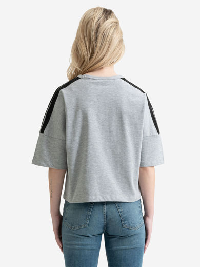 Εικόνα για Γυναικείο T-Shirt Oversized WANDYLAW LONSDALE Grey 3