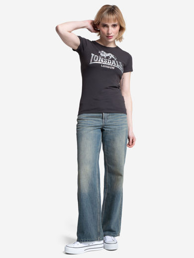 Εικόνα για Γυναικείο T-Shirt BANTRY LONSDALE Anthracite 1
