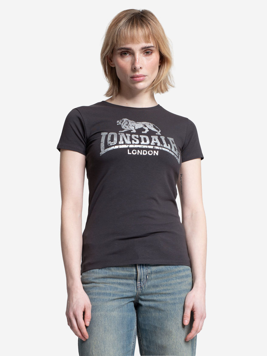 Εικόνα για Γυναικείο T-Shirt BANTRY LONSDALE Anthracite