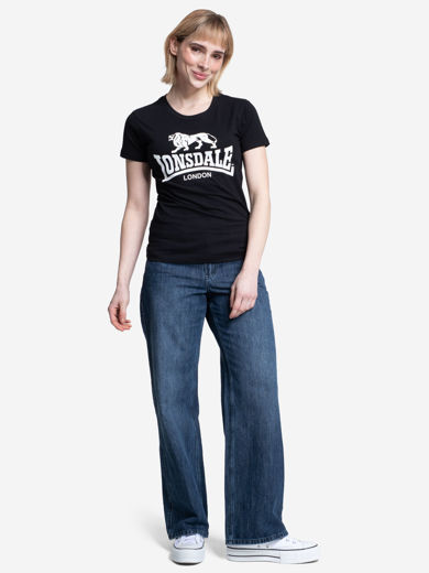 Εικόνα για Γυναικείο T-Shirt COMBE LONSDALE Black 1