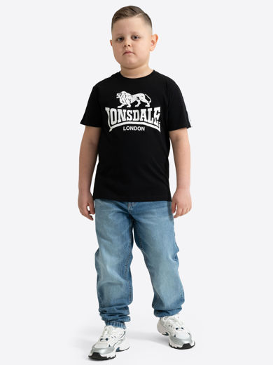 Εικόνα για Παιδικό T-Shirt Unisex SHEVIOCK JUNIOR LONSDALE Black 2
