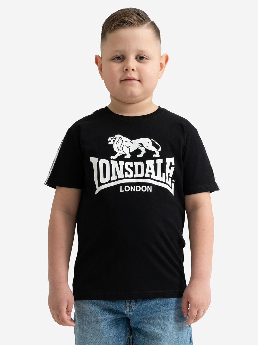 Εικόνα για Παιδικό T-Shirt Unisex SHEVIOCK JUNIOR LONSDALE Black