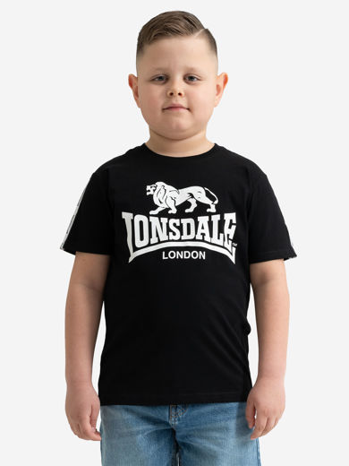 Εικόνα για Παιδικό T-Shirt Unisex SHEVIOCK JUNIOR LONSDALE Black 0