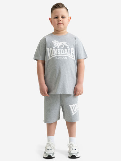 Εικόνα για Παιδικό Σετ ST.ERNEY AND POLBATHIC JUNIOR LONSDALE Marl Grey 1
