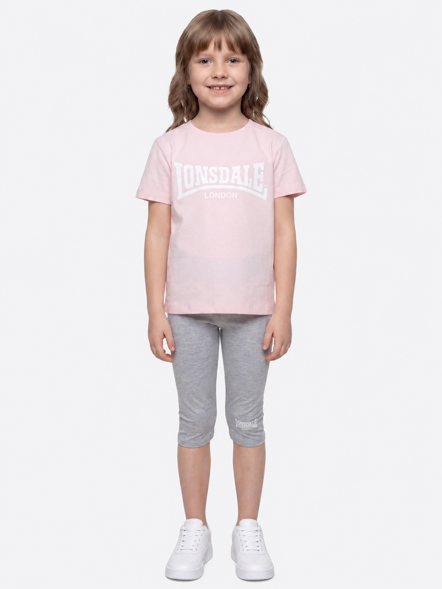 Εικόνα για Παιδικό Σετ KAYTE LONSDALE Marl Grey/Pink