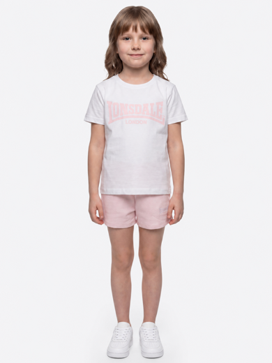 Εικόνα για Παδικό Σετ CLEEVE LONSDALE Pink/White 1