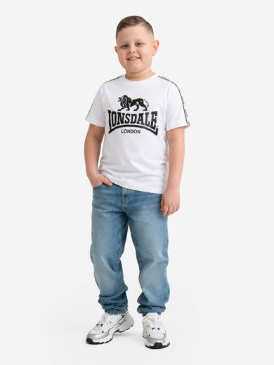 Εικόνα για Παιδικό T-Shirt SHEVIOCK JUNIOR LONSDALE White 2