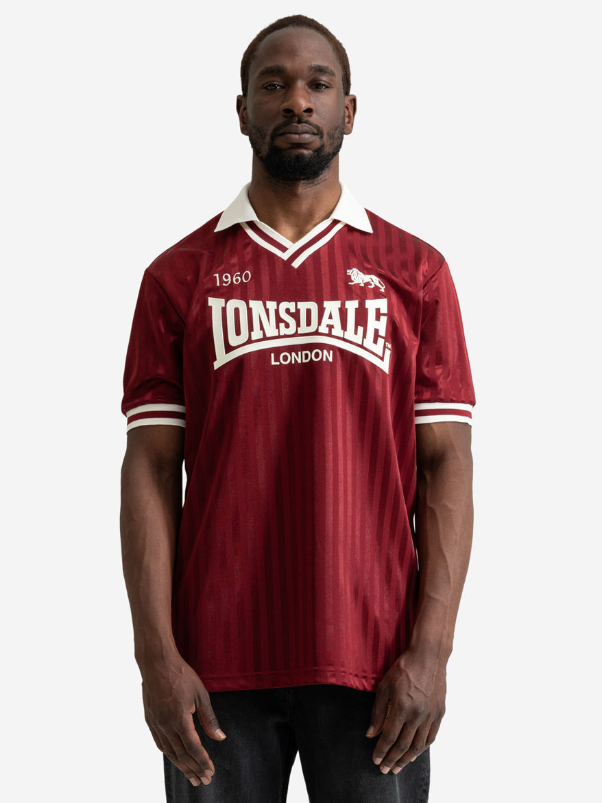Εικόνα για FOOTDEE-UNISEX JERSEY LONSDALE OXBLOOD/ECRU
