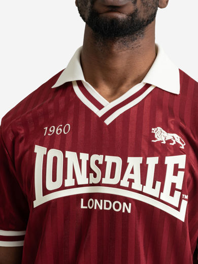 Εικόνα για Unisex Jersey FOOTDEE LONSDALE Oxblood 3