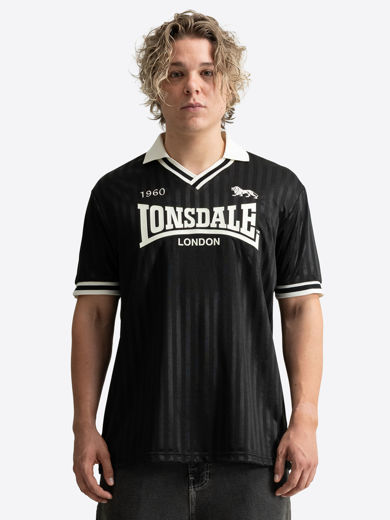 Unisex Jersey FOOTDEE LONSDALE Black Front 1