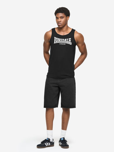 Εικόνα για Ανδρικά Αμάνικα (Double Pack) TUGHALL LONSDALE Black 2