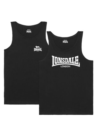 Εικόνα για Ανδρικά Αμάνικα (Double Pack) TUGHALL LONSDALE Black 5