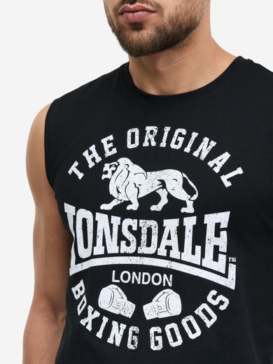 Εικόνα για Ανδρικό Αμάνικο BOLDRON LONSDALE Black 2