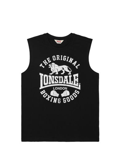 Εικόνα για Ανδρικό Αμάνικο BOLDRON LONSDALE Black 4