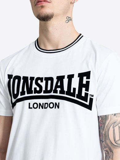 Εικόνα για Ανδρικό T-Shirt POTTERNEWTON LONSDALE White 2
