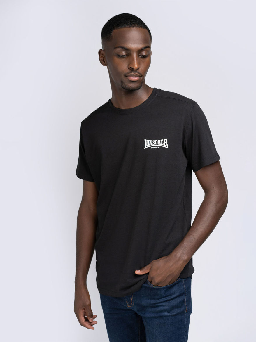 Εικόνα για Ανδρικό T-Short ELMDON LONSDALE Black